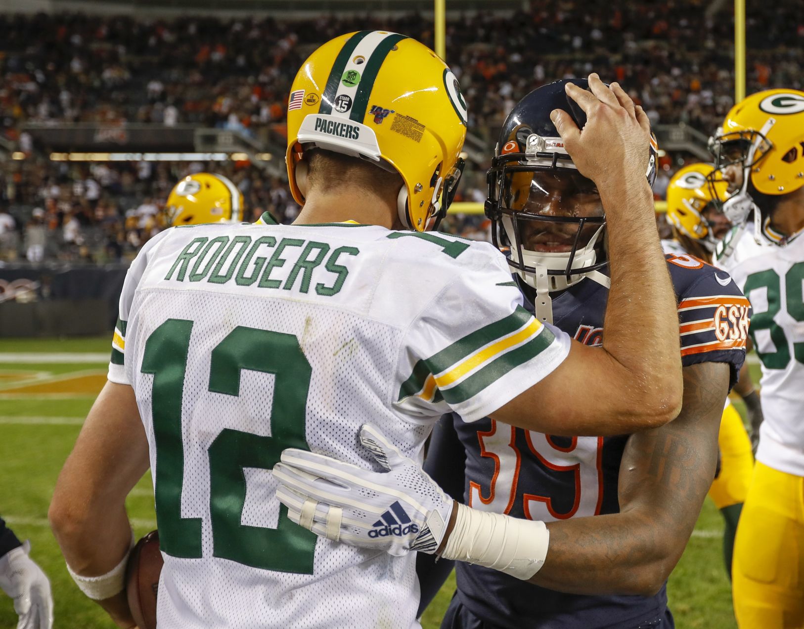Packers 10, Bears 3